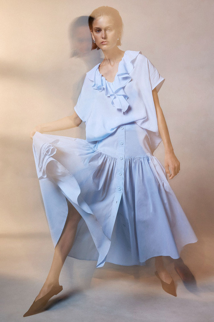 Meridian Skirt in Ether