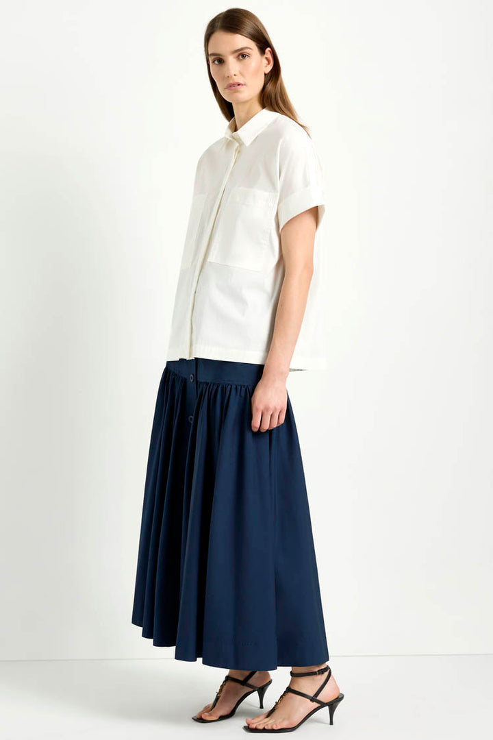Meridian Skirt in Sapphire