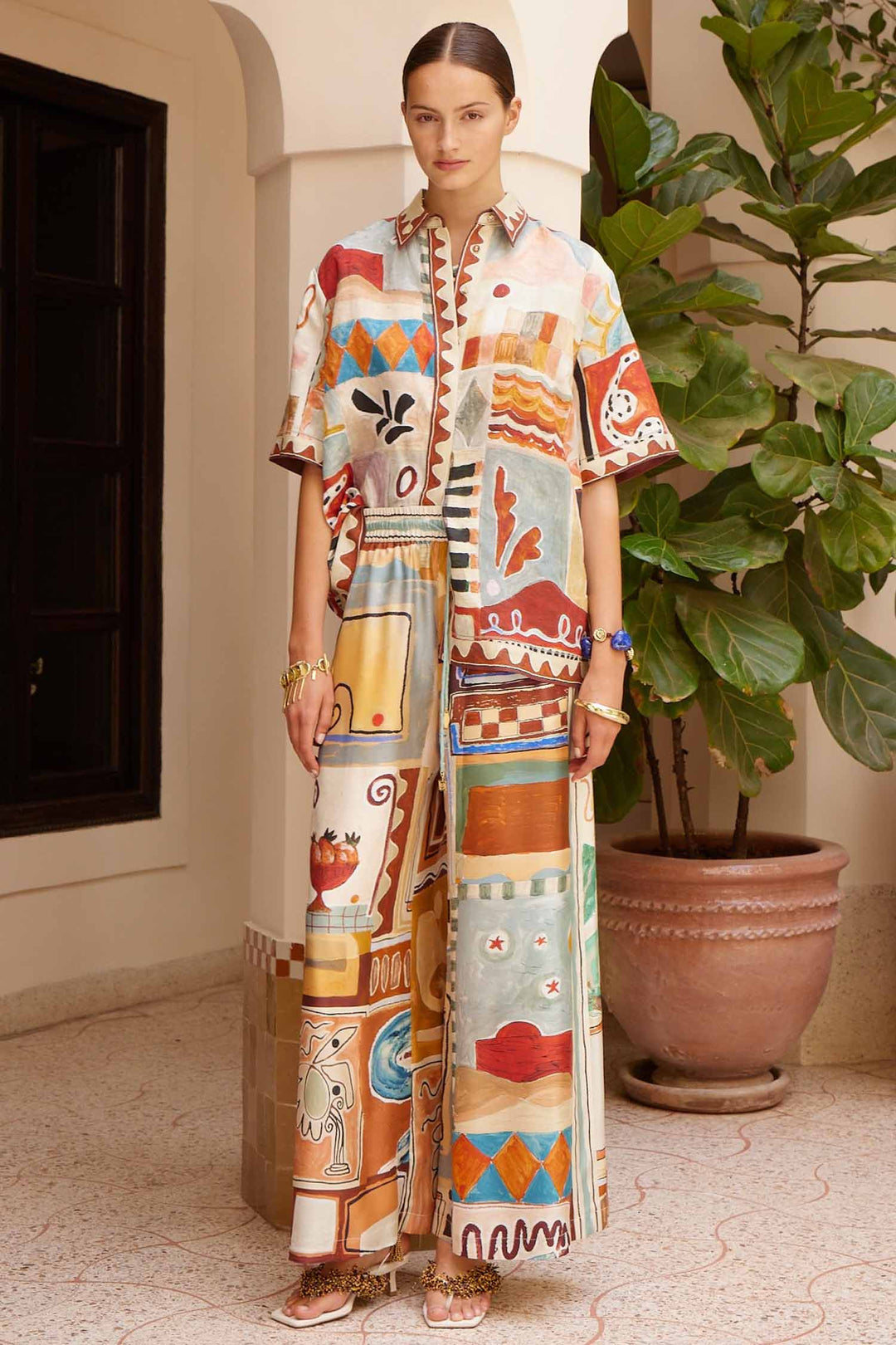 Michelle Silk Pant