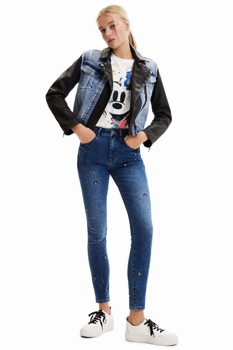 Mickey Mouse Hybrid Denim Jacket