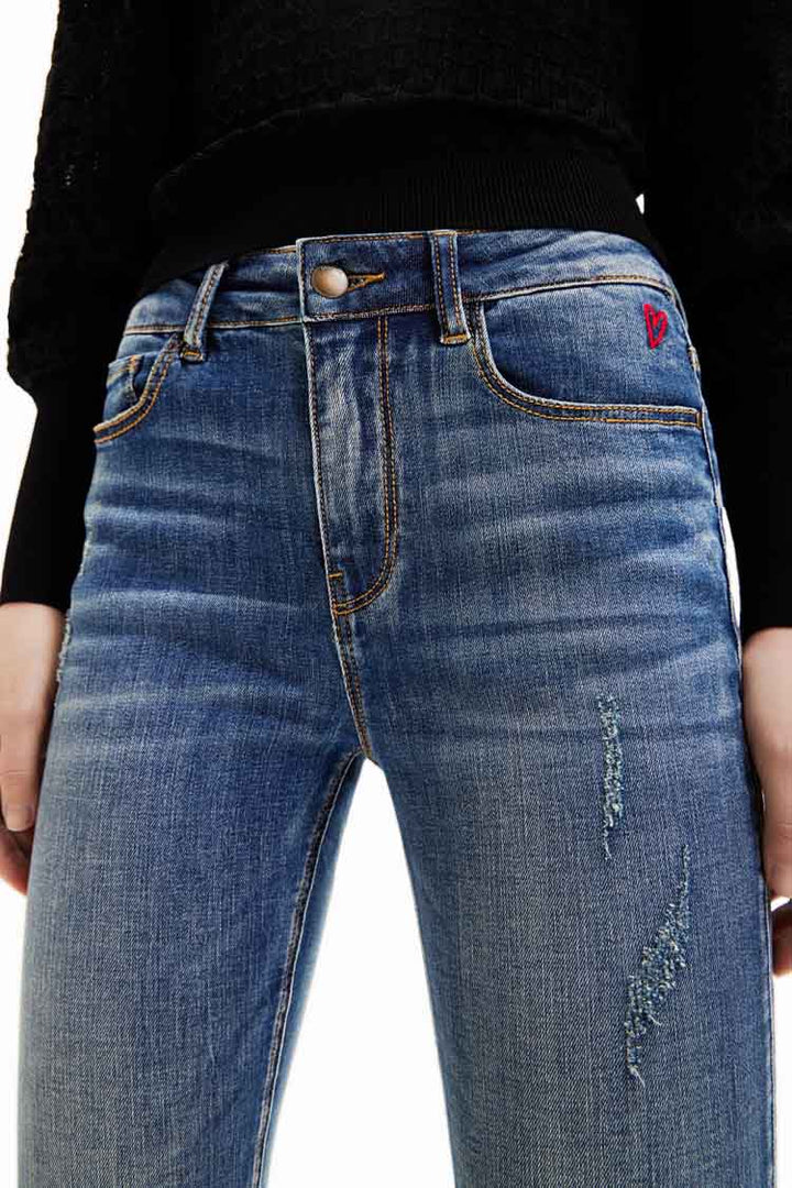 Mid-rise Stretch Skinny Jean