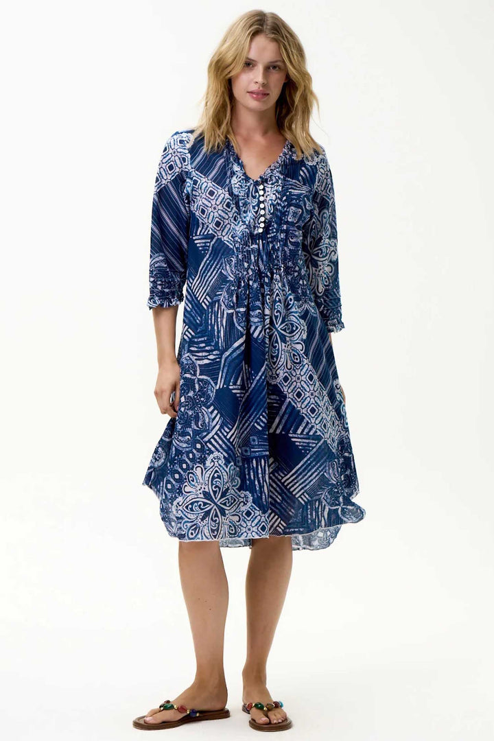 Middy Poppy Dress in Mandala