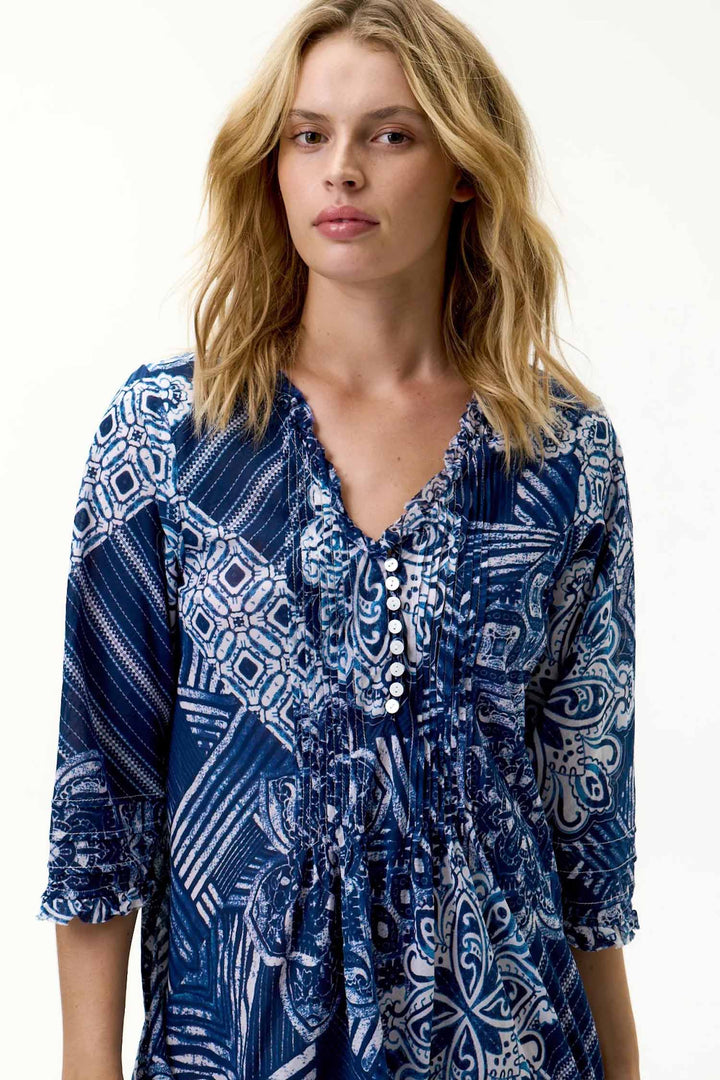 Middy Poppy Dress in Mandala