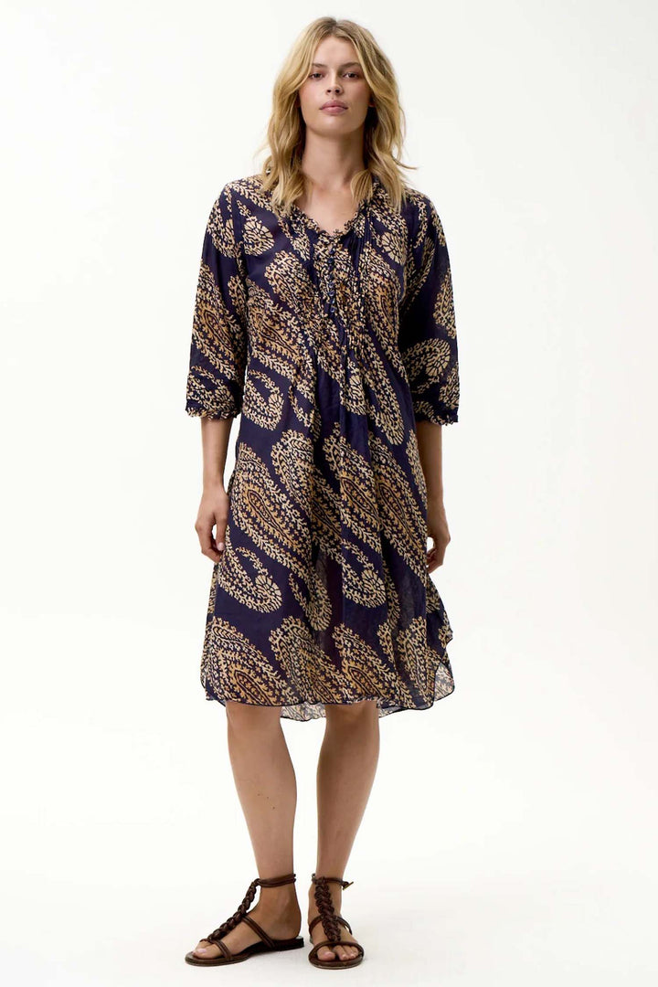 Middy Poppy Dress in Provence