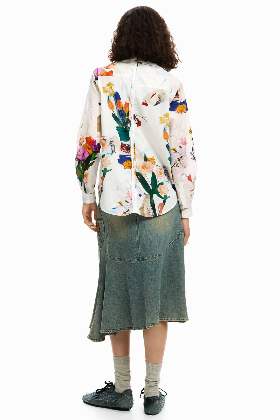 Mila Shirt in Blanco
