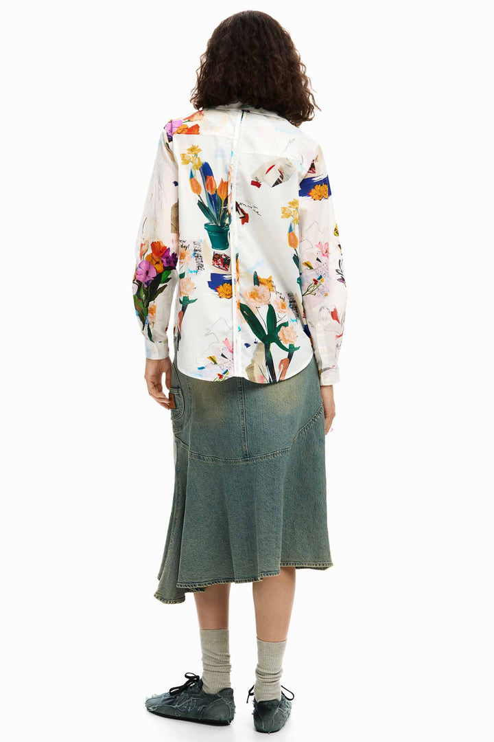 Mila Shirt in Blanco