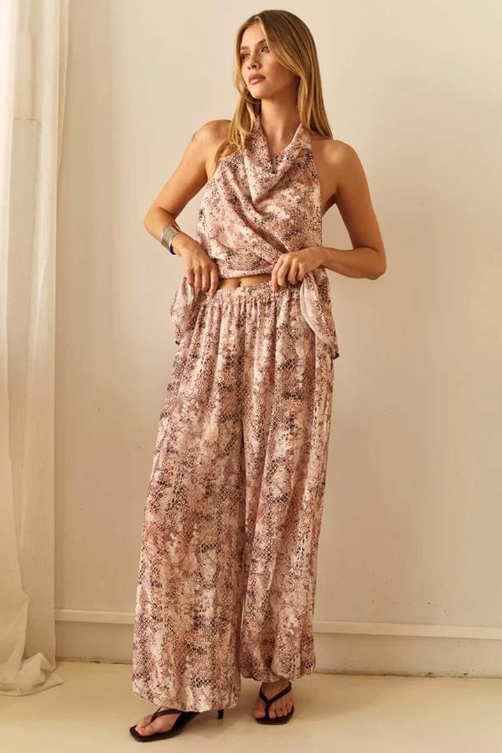 Miles Balloon Pant in Snake