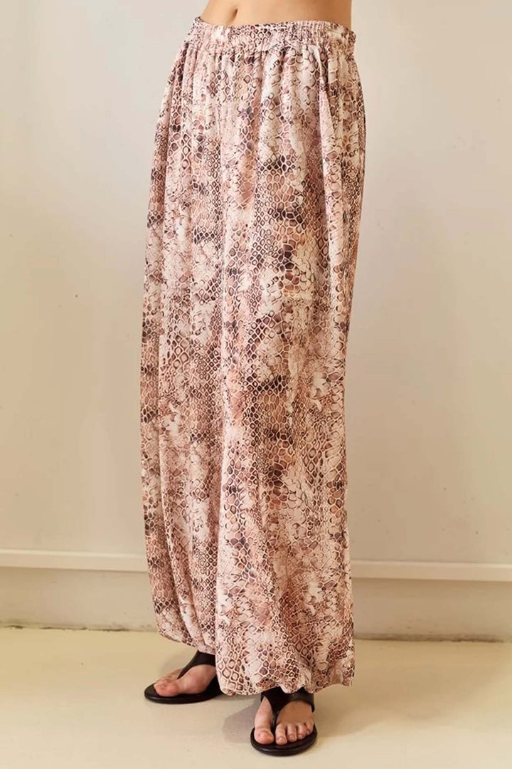 Miles Balloon Pant in Snake