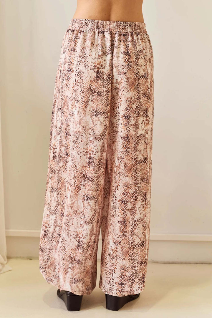 Miles Balloon Pant in Snake