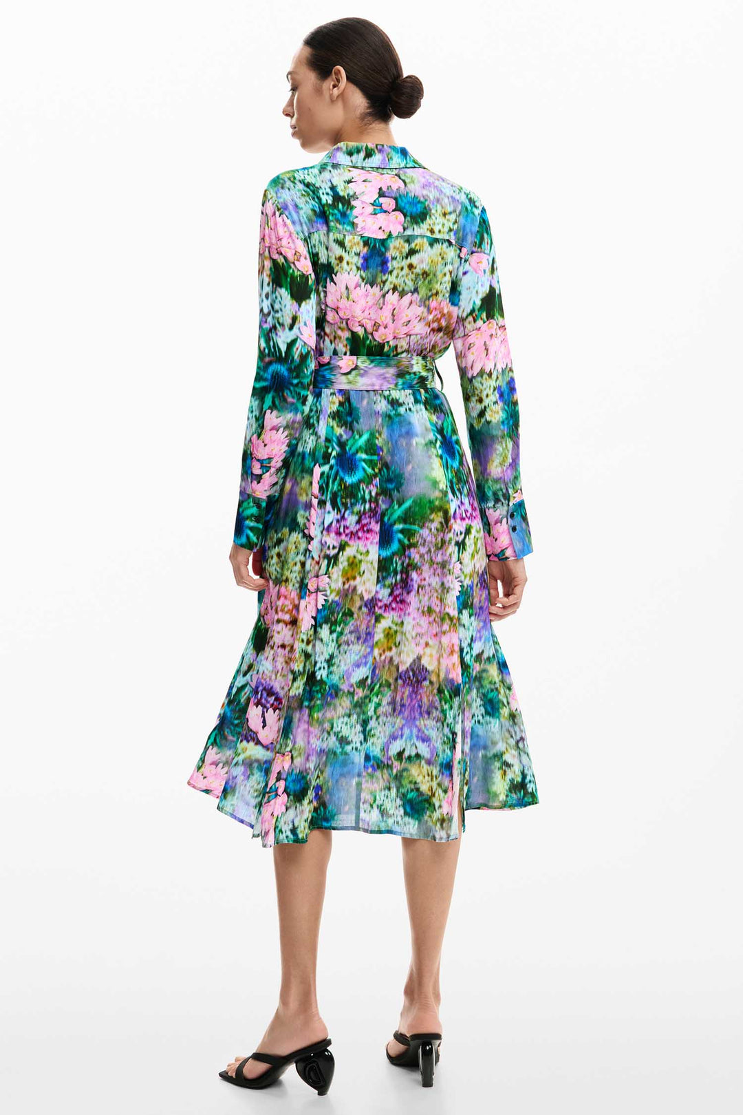 Mili Collared Dress in Amarillo