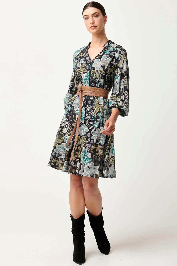 Milton Leather Belt in Husk