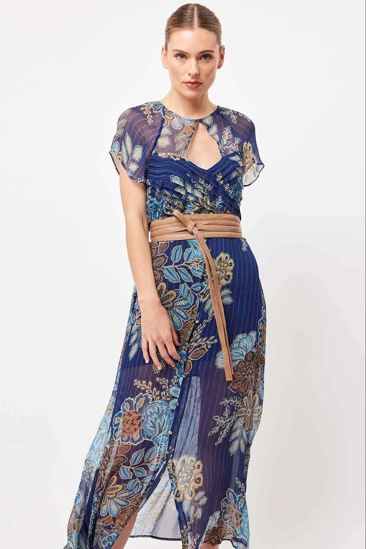 Milton Leather Belt in Husk