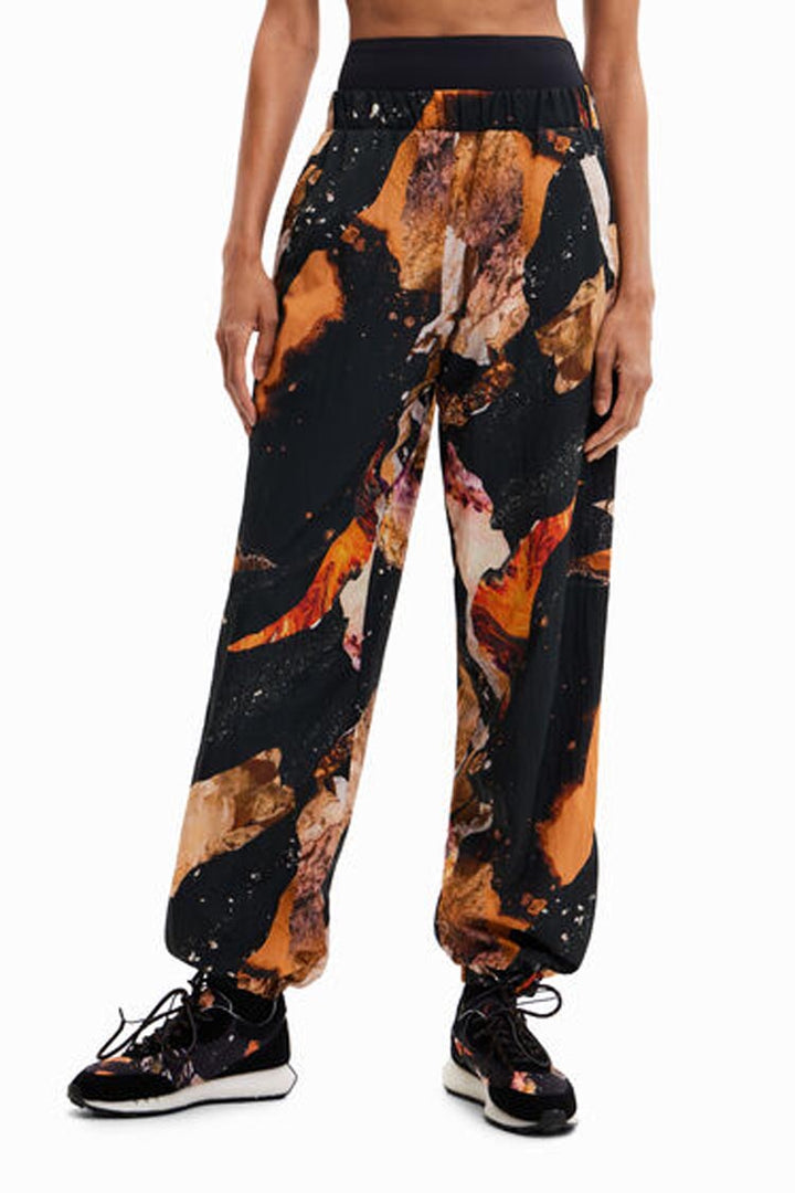 Mineral Effect Print Joggers | FINAL SALE