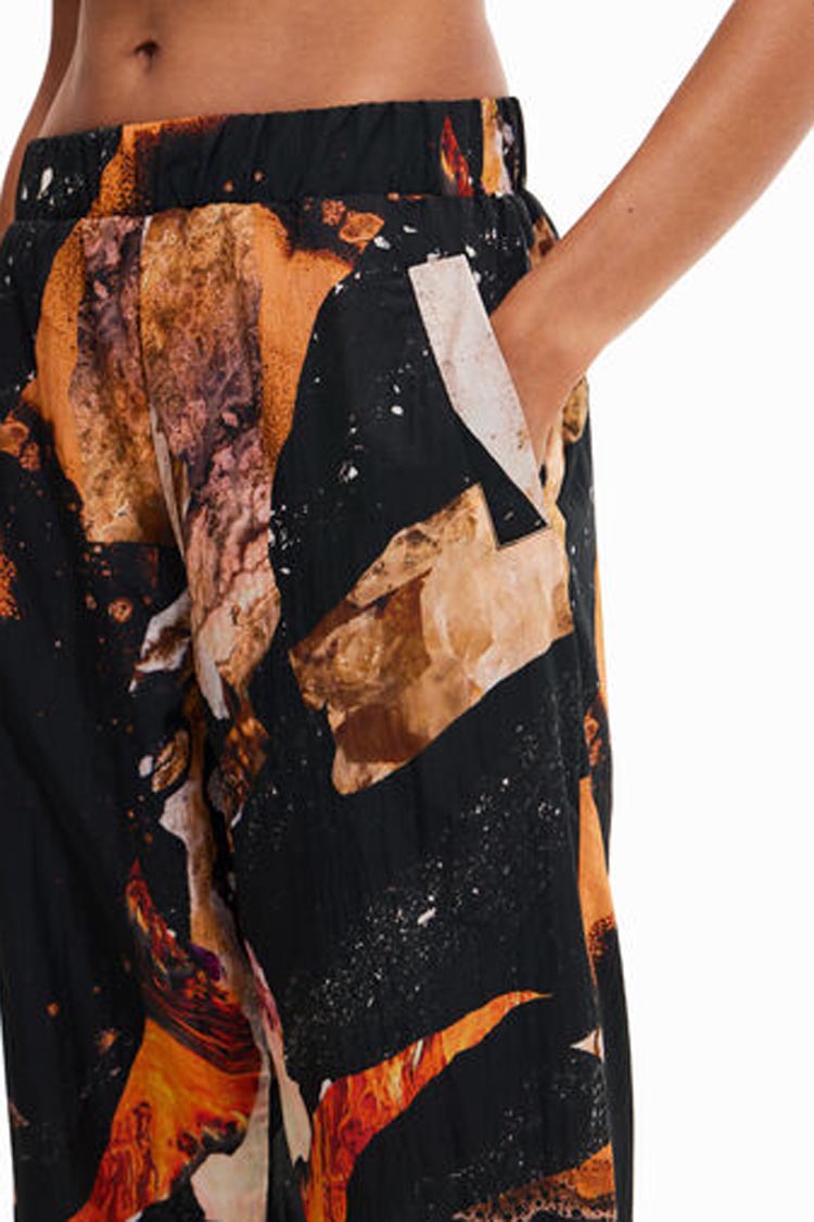 Mineral Effect Print Joggers | FINAL SALE
