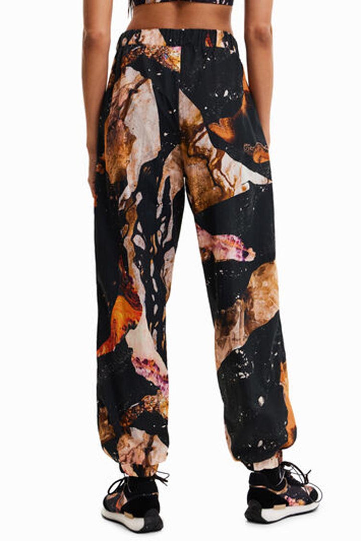 Mineral Effect Print Joggers | FINAL SALE