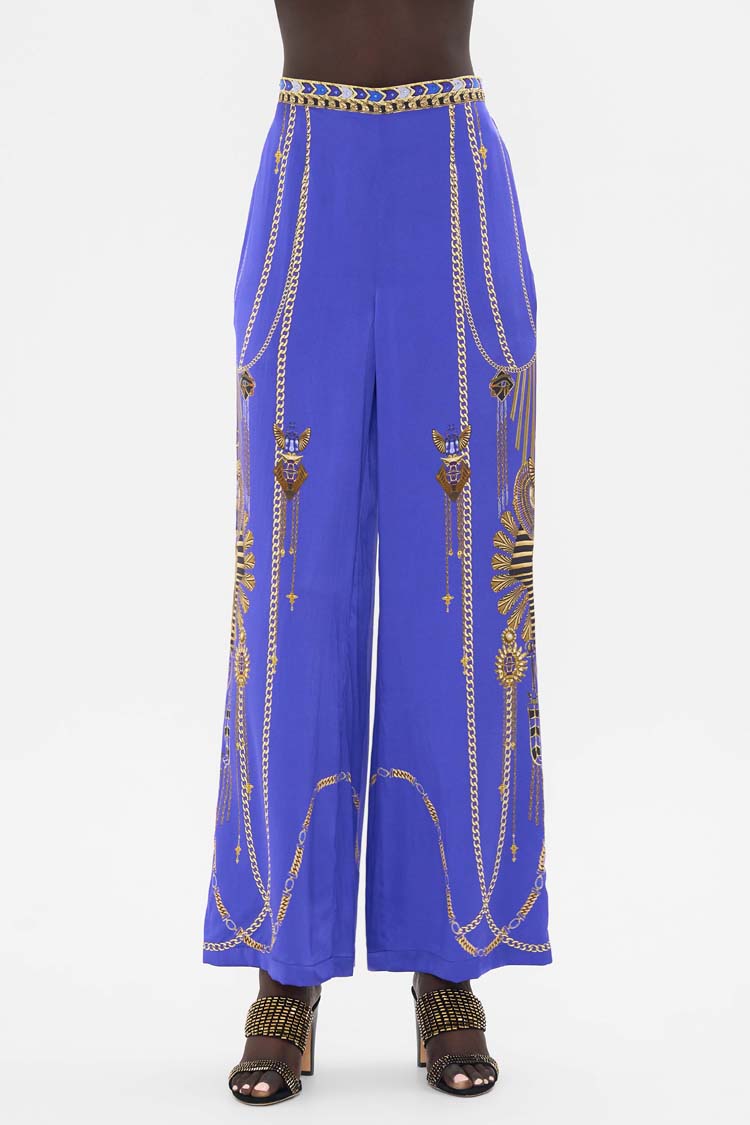Minimal Wide Leg Pant in My Fair Pharaoh | FINAL SALE