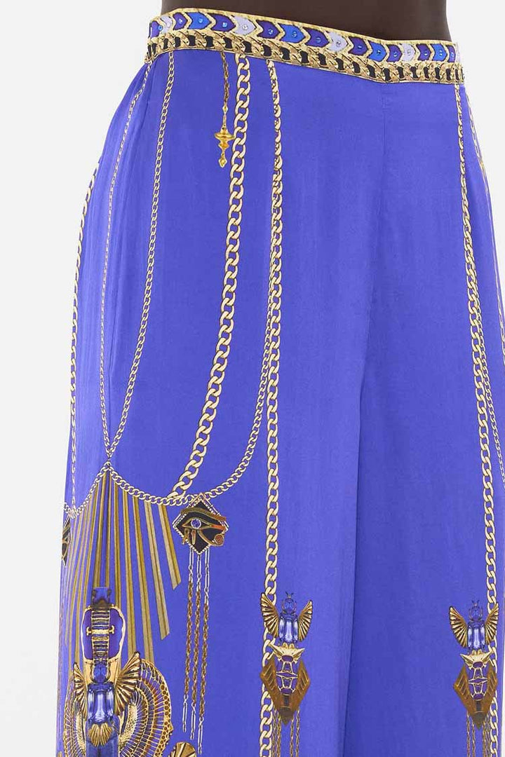 Minimal Wide Leg Pant in My Fair Pharaoh | FINAL SALE