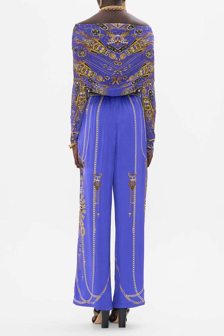 Minimal Wide Leg Pant in My Fair Pharaoh | FINAL SALE
