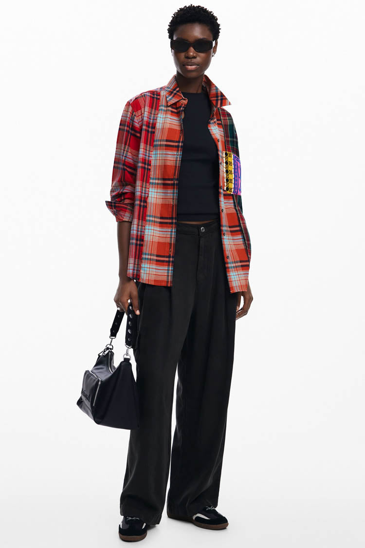 Minnesota Digital Patchwork Checkered Shirt