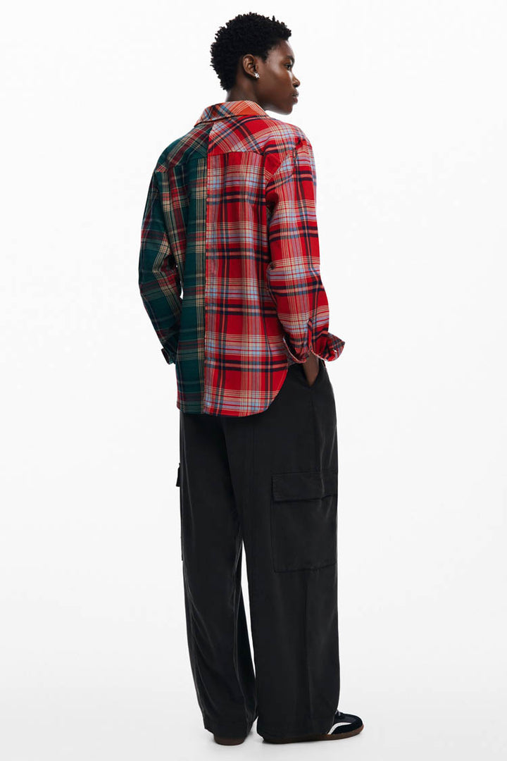 Minnesota Digital Patchwork Checkered Shirt