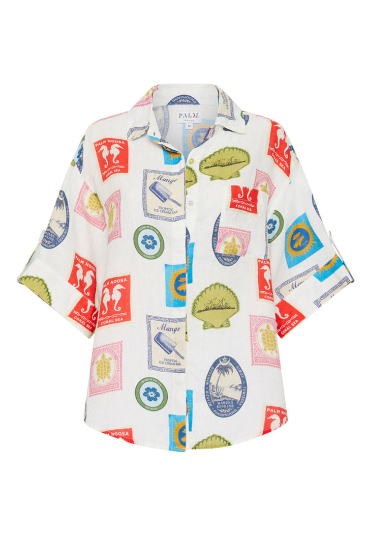 Mirage Shirt in Holiday Stamp
