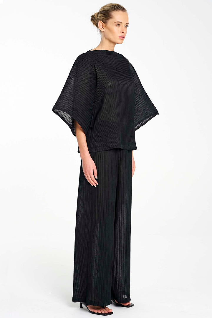 Miso Shell Shirt in Black