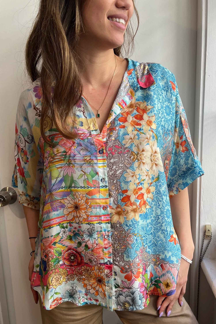 Mixed Waves Audrey Short Sleeve Shirt