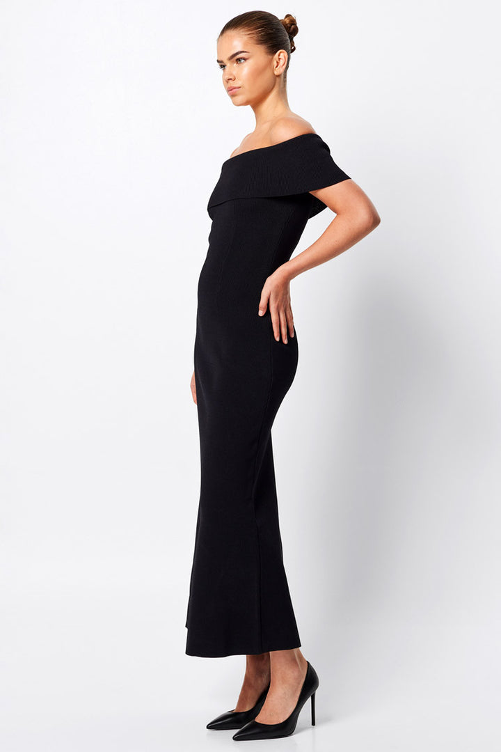 Monaco Off Shoulder Midi Dress | FINAL SALE