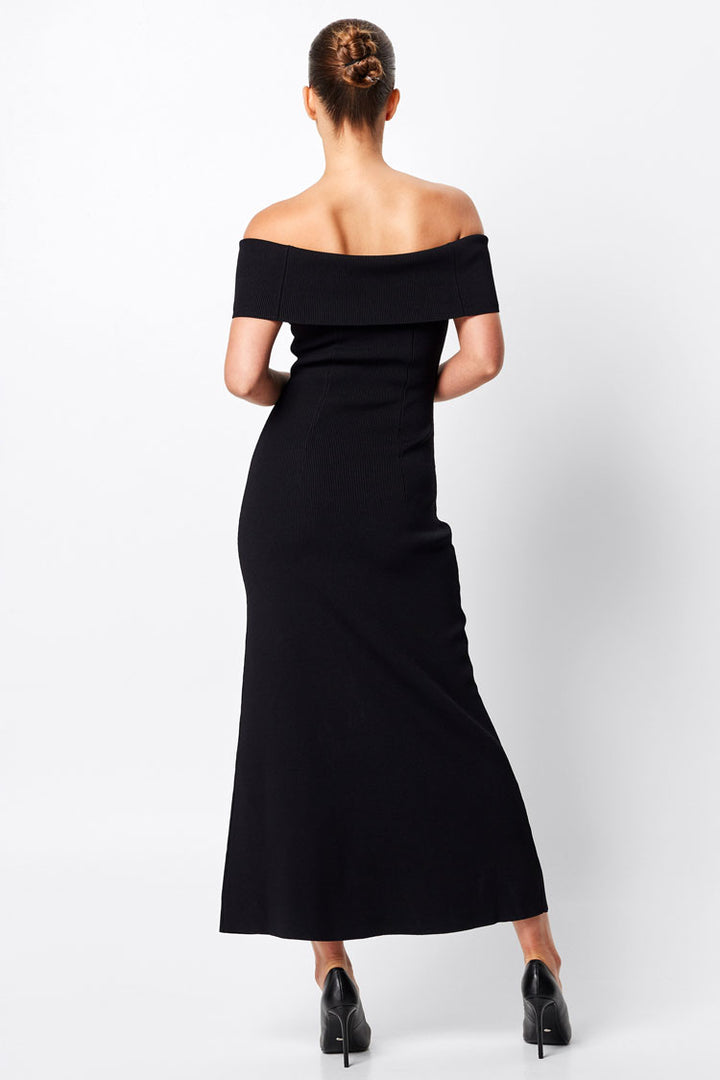 Monaco Off Shoulder Midi Dress | FINAL SALE