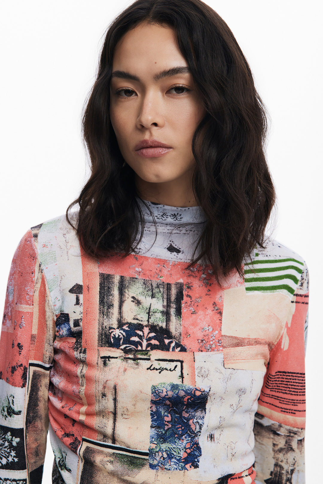 Montreal Postcard Sweater in Tutti Fruti