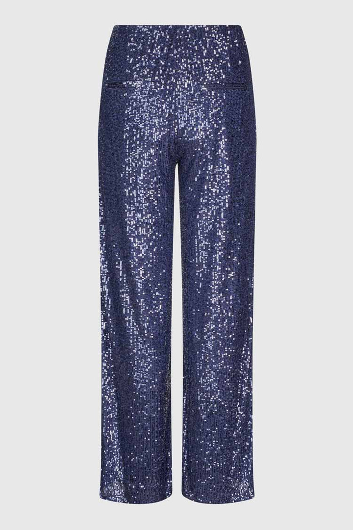 Moonshine Sequin Trouser in Night Sky