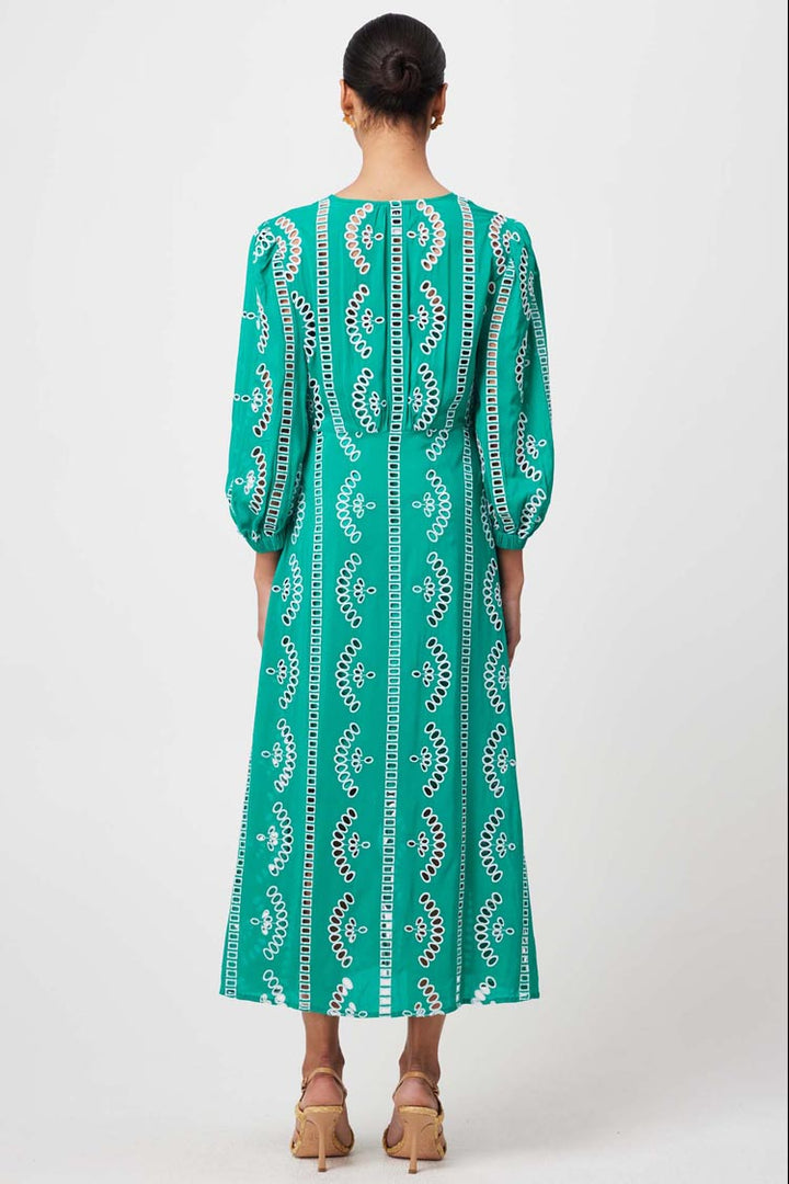 Morgan Embroidered Coat Dress | FINAL SALE