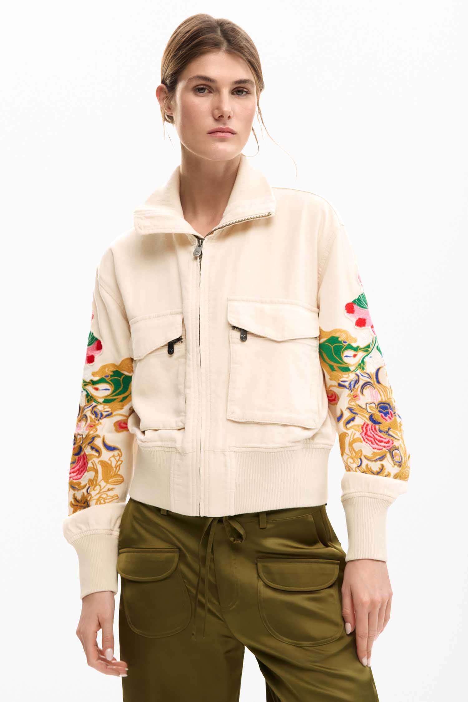 Mozart Jacket in Crudo by Desigual – Frockaholics at Momento Dezigns