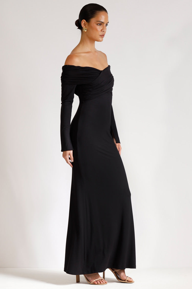 Muse Bias Maxi Dress