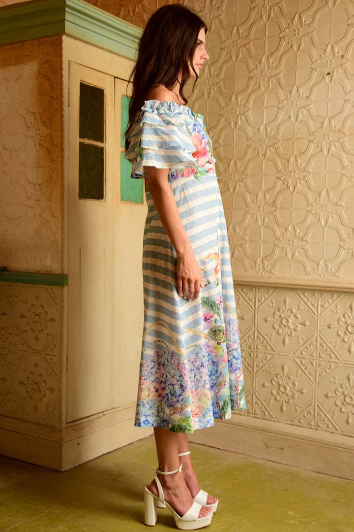 My Heart Frill Go On Dress
