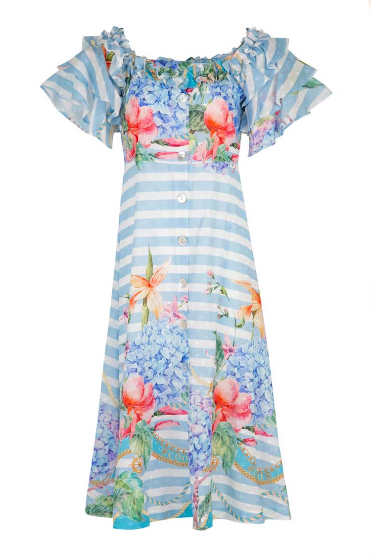 My Heart Frill Go On Dress