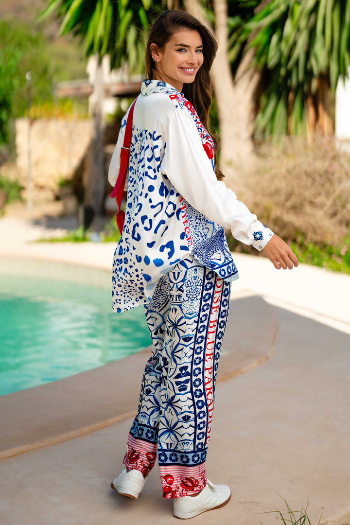 Mystic Printed Shirt Blouse