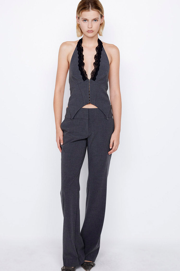 Naida Pant in Charcoal | FINAL SALE