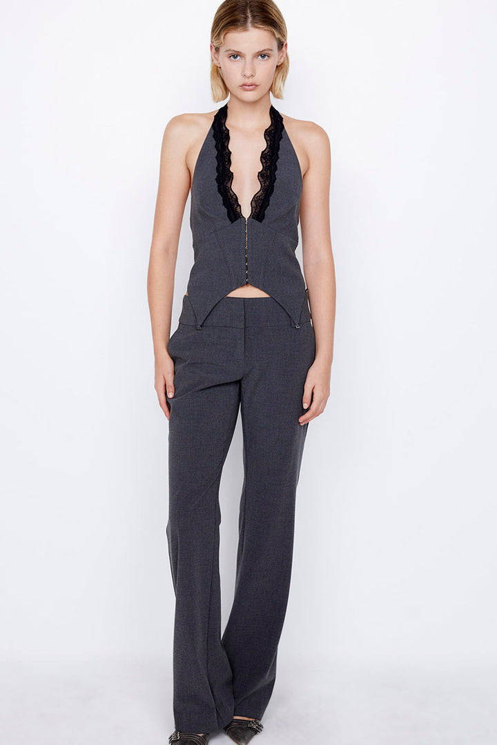 Naida Pant in Charcoal | FINAL SALE