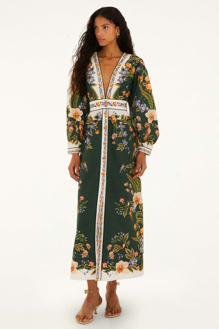 Nature Green Maxi Dress