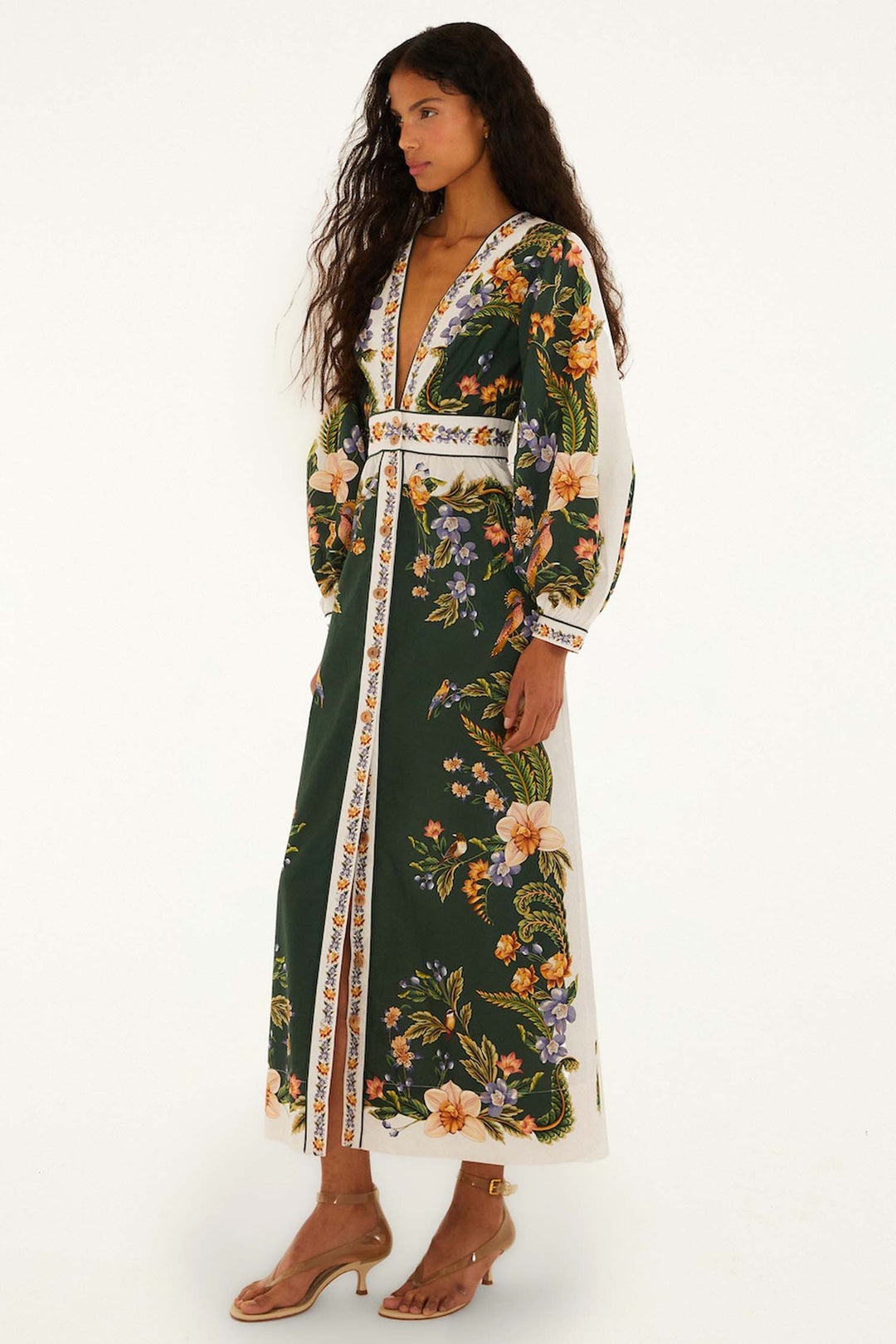 Nature Green Maxi Dress