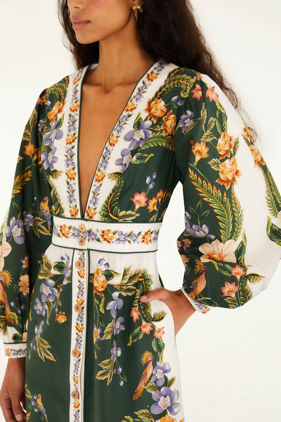 Nature Green Maxi Dress