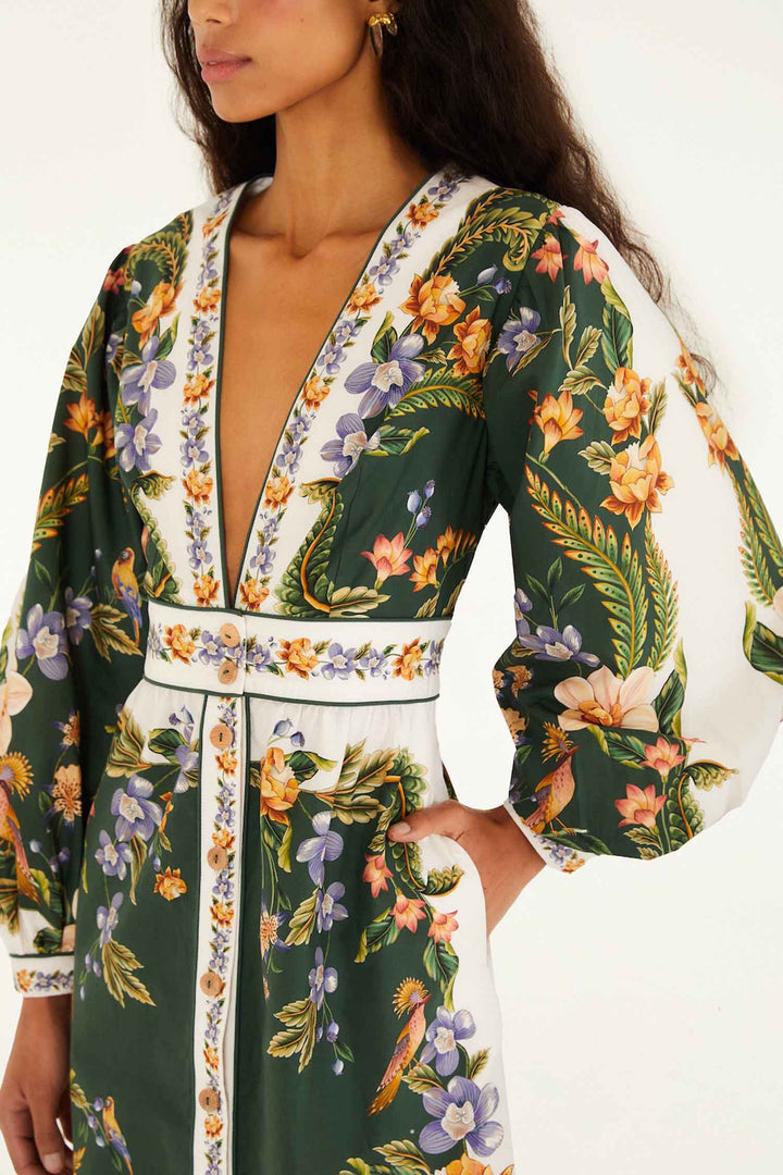 Nature Green Maxi Dress