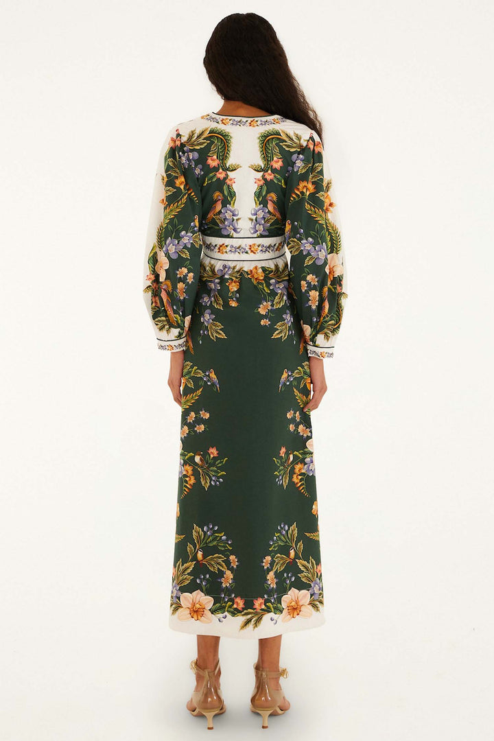Nature Green Maxi Dress