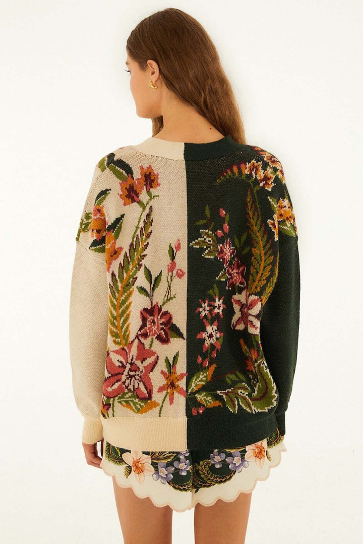 Nature Knit Cardigan in Sand