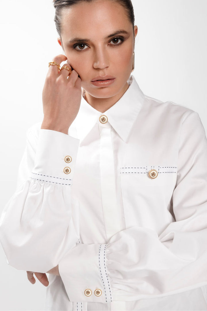Nautica Blouse in White