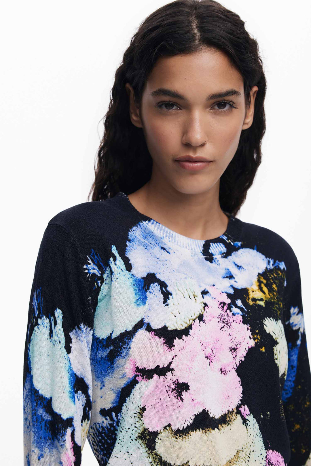 Nenufar Lacroix Sweater in Azula Espacial