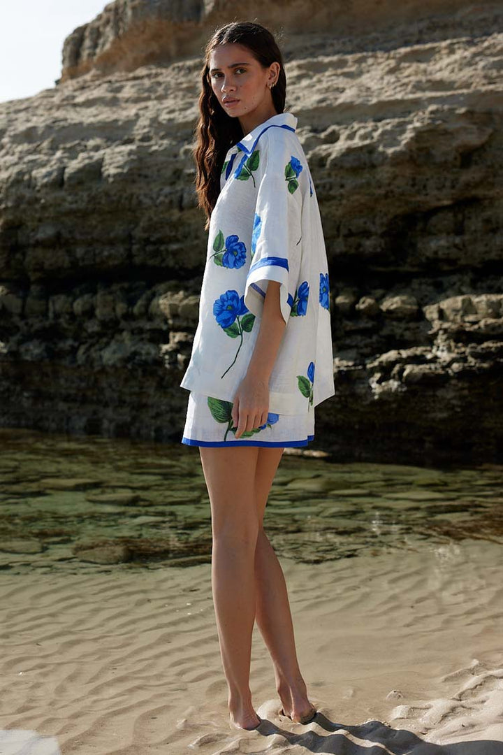 Neri Shirt in Celeste Foam