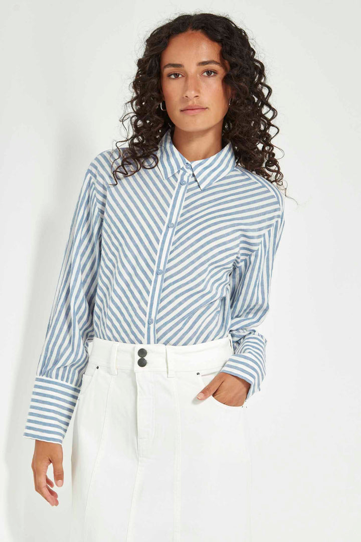 Neve Shirt Denim Stripe