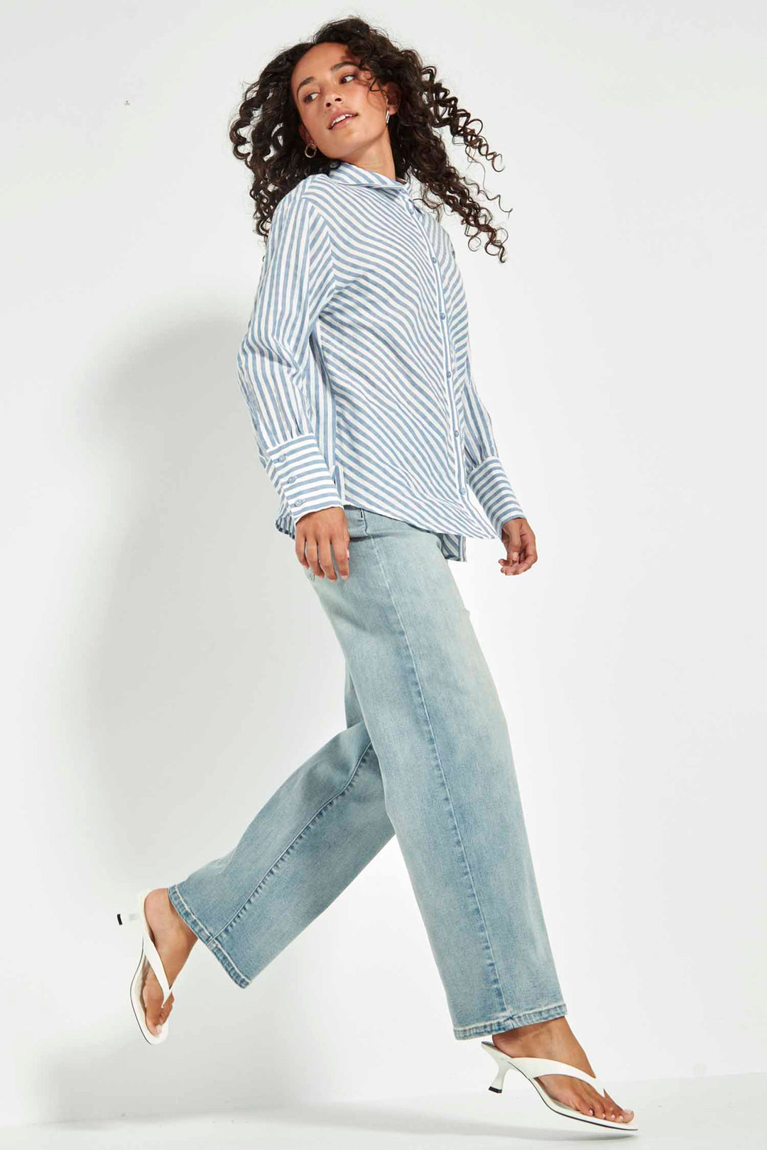 Neve Shirt Denim Stripe